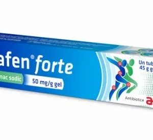 Clafen forte, 50 mg/g gel, 45g, Antibiotice SA