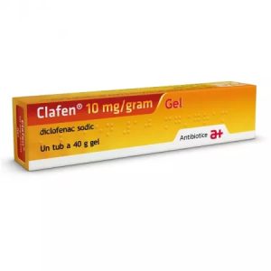 Clafen gel 10mg/g, 40g, Antibiotice Iasi