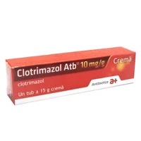 Clotrimazol crema 10mg/g, 15g, Antibiotice Iasi