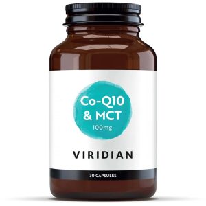 Co-Q10 + MCT 100mg, 30 capsule, Viridian