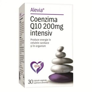 Coenzima Q10 200mg Intensiv, 30cps. veg., Alevia