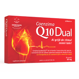 Coenzima Q10 Dual 60mg, 30 capsule, Good Days Therapy