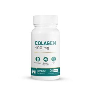 Colagen bovin, 400 mg, 60cps, Nutrific