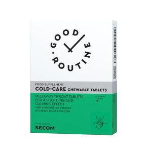 Cold-Care Chewable Tablets Good Routine, 10 comprimate de supt, Secom