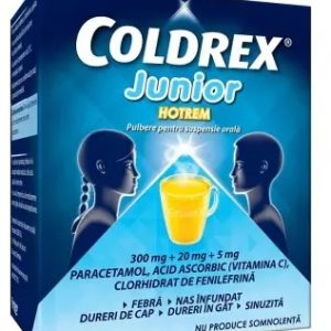 Coldrex Junior Hotrem, 10 plicuri, Perrigo