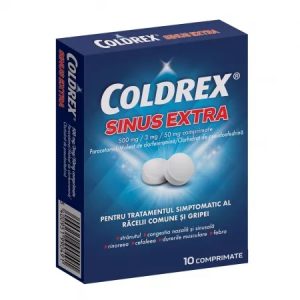 Coldrex Sinus Extra, 10 comprimate, Perrigo