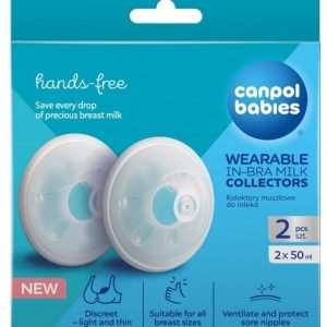 Colectoare de lapte tip scoica 2buc – Canpol