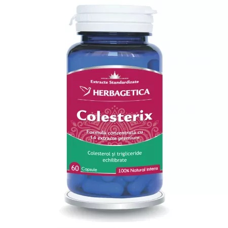 Colesterix, 60 capsule – Herbagetica