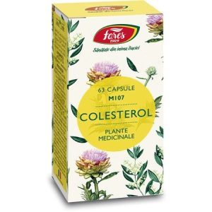 Colesterol, M107, 63 capsule, Fares