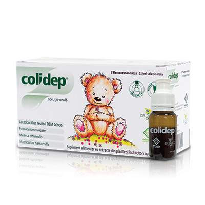 Colidep solutie orala, 8 x 5.5 ml – Dr. Phyto