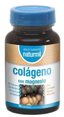 Collagen cu Magneziu 600mg, 90 tablete, Naturmil