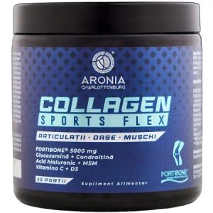 Collagen Sports Flex articulații, oase și mușchi, 30 doze, Aronia Charlotenburg