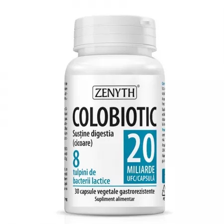 Colobiotic, Probiotic 20 miliarde – 30 capsule vegetale, Zenyth