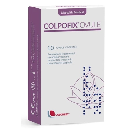Colpofix ovule vaginale, 10 ovule, Uriach