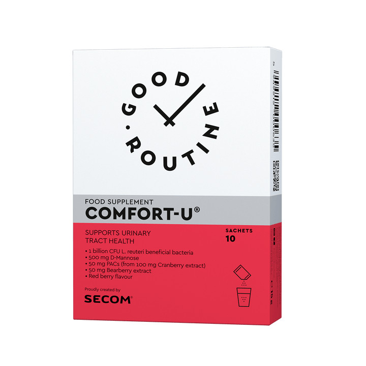 Comfort U, 10 plicuri, Good Routine