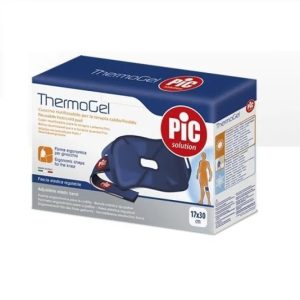 Compresa reutilizabila terapie calda/rece Thermo-gel pentru genunchi, 17x30cm, Pic Solution