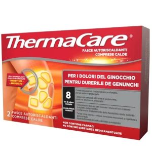 Comprese cu efect de incalzire pentru genunchi, 2 bucati, ThermaCare