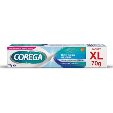 Corega Ultra Fixare Original crema adeziva proteza dentara, 70g