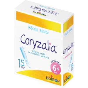 Coryzalia, solutie orala in recipient unidoza, 15 unidoze, Boiron