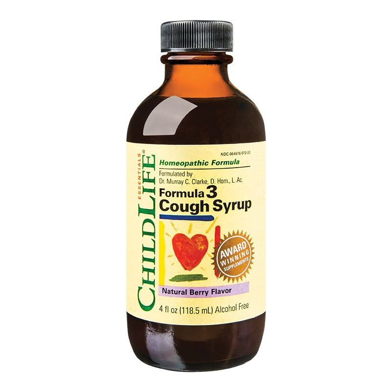 Cough Syrup gust de fructe Childlife Essentials, 118.5 ml, Secom