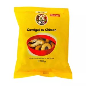 Covrigei din faina integrala si chimen, 100 g, Solaris