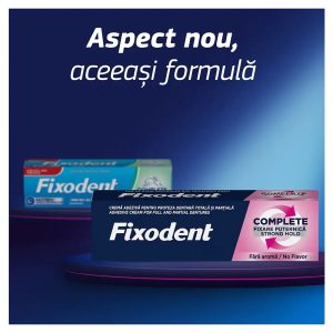 Crema adeziva pentru proteze Fixodent Neutral, 40ml, P&G