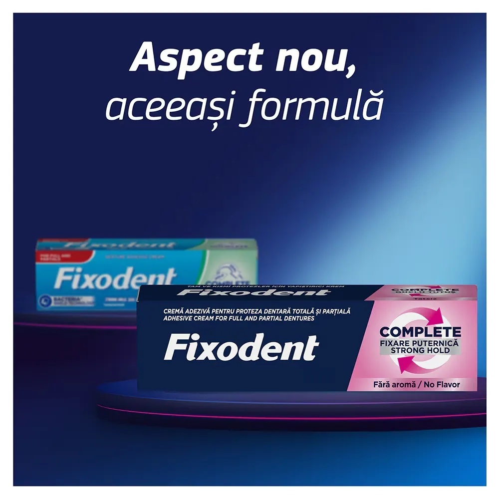 Crema adeziva pentru proteze Fixodent Neutral, 40ml, P&G