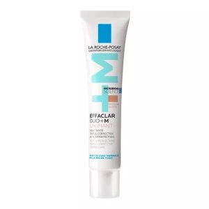 Crema anti-imperfectiuni uniformizatoare Effaclar Duo+M, nuanta Medium, 40ml, La Roche-Posay