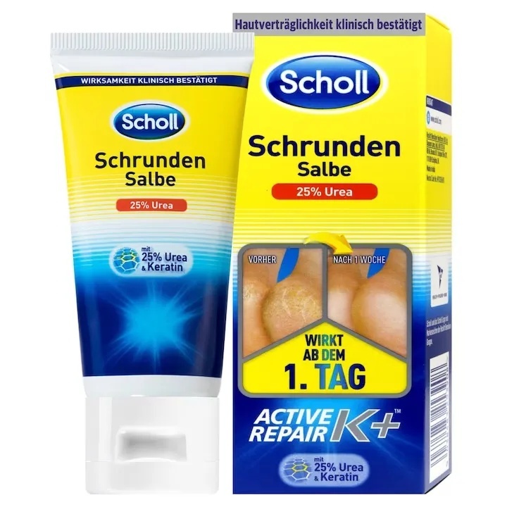 Crema calcaie crapate Active K+, 60ml, SCHOLL