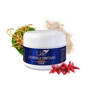 Crema ciuperca tibetana Forte, 50ml, Bionovativ