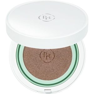 Crema coloranta de fata Wonder Releaf Centella BB Cushion + Rezerva Cadou, SPF30 PA+++, 21 Light Beige, 15g, Purito