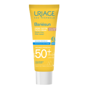crema colorata pentru protectie solara spf50 bariesun 50 ml gold uriage.png