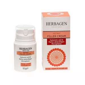 Crema cu sfere de acid hialuronic si atellocolagen Filler Instant, 50g, Herbagen