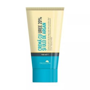 Crema cu uree 20% si ulei argan, 150ml, Transvital