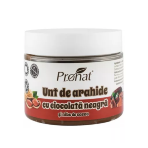 crema de arahide cu ciocolata neagra si nibs de cacao 300 g pronat.png