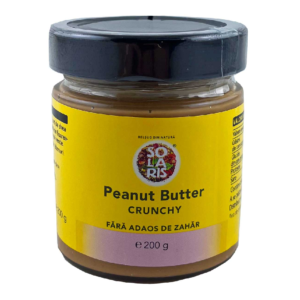 crema de arahide peanut butter crunchy 200 g solaris.png