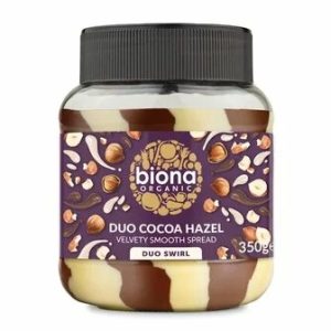 Crema de ciocolata duo swirl eco, 350g, Biona