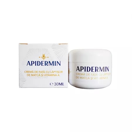 Crema de fata cu laptisor de matca Apidermin, 30 ml – Complex Apicol