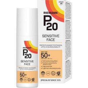 Crema de fata P20 sensitive SPF50+, 50ml, Riemann