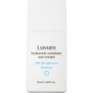 Crema de fata SPF50+ PA++++ hidratare intensa Hyaluronic Moisture Bamboo Sun, 50ml, Luvum