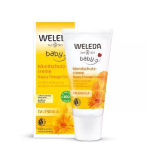 Crema de galbenele bio pentru zona scutecului Baby, 75ml, Weleda