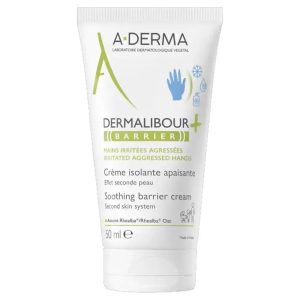 Crema de maini izolanta Dermalibour+ Barrier, 50ml, A-Derma