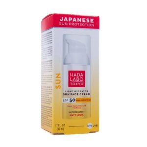 Crema de protectie solara pentru fata cu SPF50, 50ml, Hada Labo Tokyo