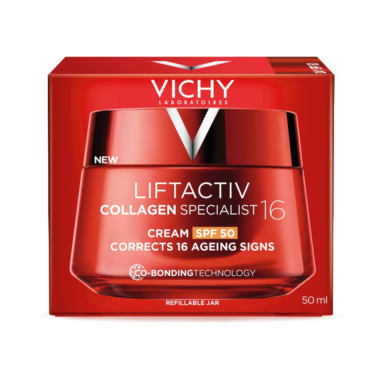 Crema de zi Vichy Liftactiv Collagen Specialist 16 SPF50 Antirid, 50 ml