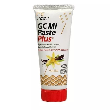 Crema dentara topica Mi Paste Plus cu aroma de Vanilie, 40 g, GC