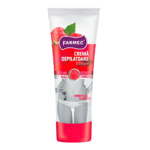 crema depilatoare pentru piele sensibila cu extract de zmeura 150 ml farmec 1.png