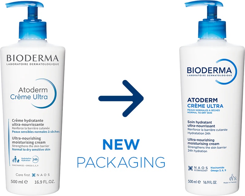 Crema hidratanta Atoderm Ultra, 500ml, Bioderma