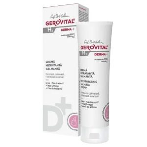 Crema hidratanta calmanta H3 Derma+, 50ml, 4050, Gerovital