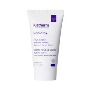 Crema hidratanta de fata pentru ten uscat Ivahidra+, 40ml, Ivatherm