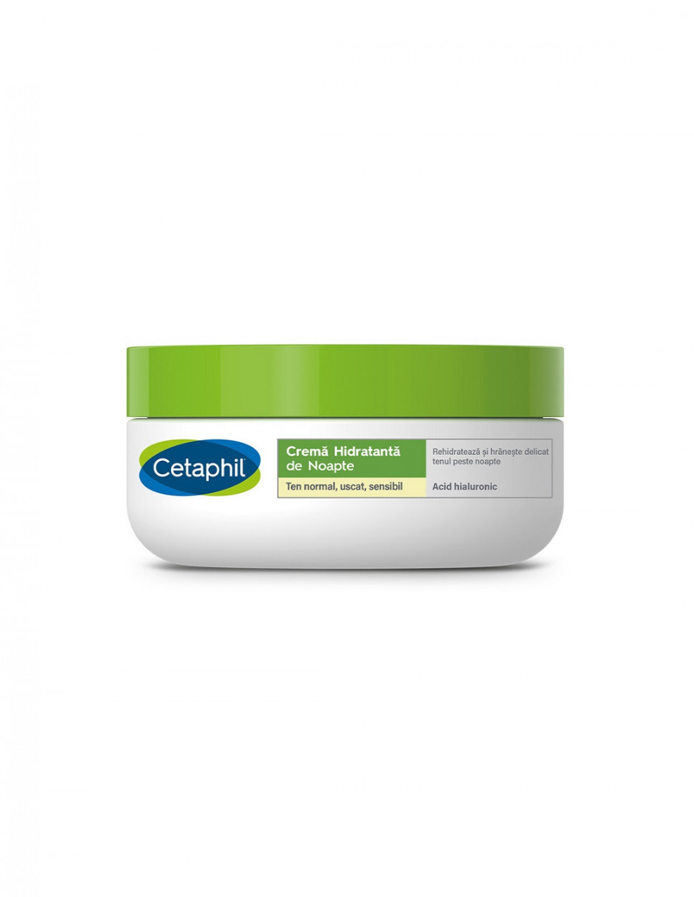 Crema hidratanta de noapte cu Acid Hialuronic, 48 ml, Cetaphil